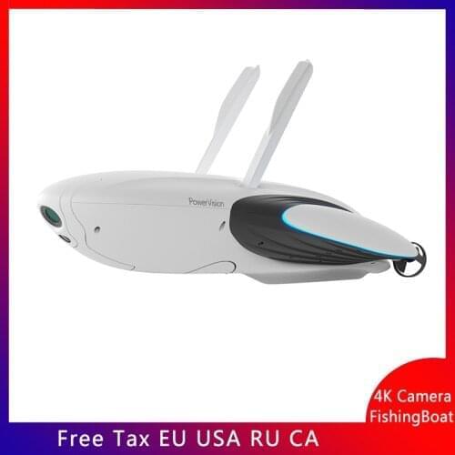 Newest PowerVision PowerDolphin ROV Underwater Fishing Boat with 4K UHD Camera Marine Remotely Operated Underwater Vehicle