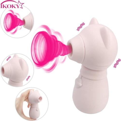Oral Blowjob 7 Speed G Spot Vibrator Clit Nipple Sucker Sex Toys for Women Sucking Vibrator Adult Products Clitoris Stimulator
