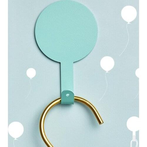 Simple Metal Hook Up Creative Free Punching Hook Up High Quality Powerful Wall Hook Up Decoration Storage For Home