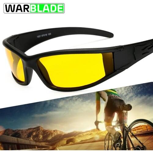 WarBLade Polarized Sports Men Sunglasses Road Cycling Glasses Mountain Bike Bicycle Riding Protection Goggles Eyewear
