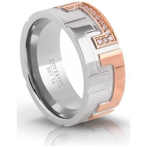 Lvr501 Steel Wedding Ring