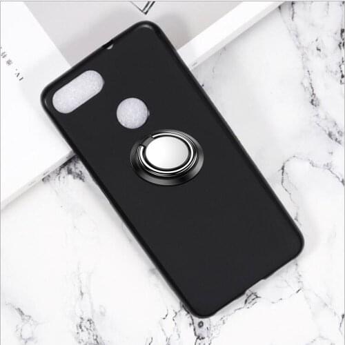 TPU Soft Case For Asus ZS570KL ZB555KL ZX551ML ZB570TL ZE553KL ZC500TG ZA550KL ZA551KL Ring Metal Car Magnetic Holder Cover