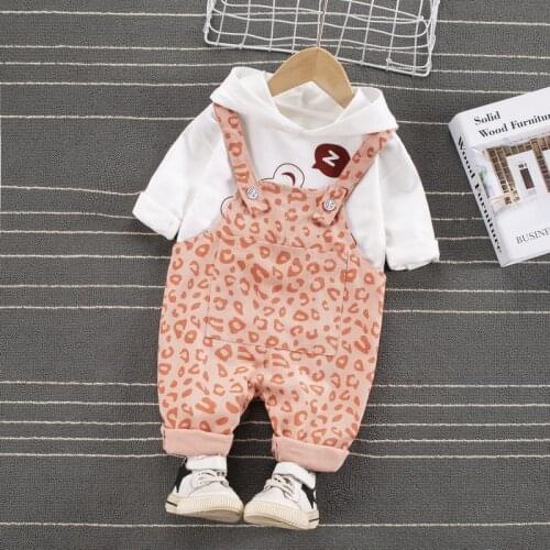 Spring Baby Boys Girls Clothes Sets New Born Fashion Hoody Birthday Suit Toddler Infant Outfit Sports Wear Clothing Sets 3 years