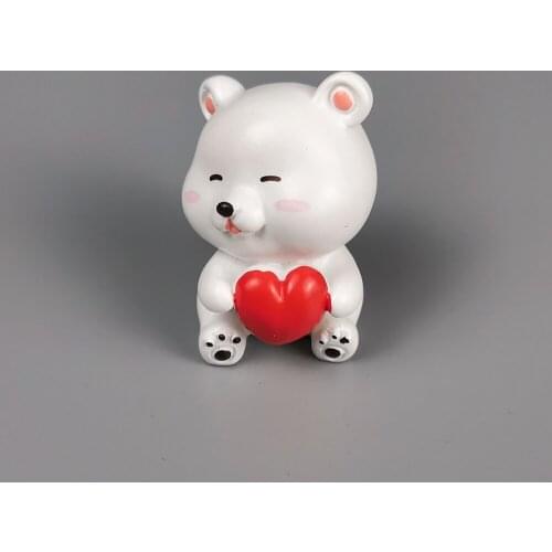 3D Animal Little Bear Bruin Shape Soap Candle Mold Silicone Mold Aroma Gypsum Plaster Resin Mould DIY Handmade Crafts Molds