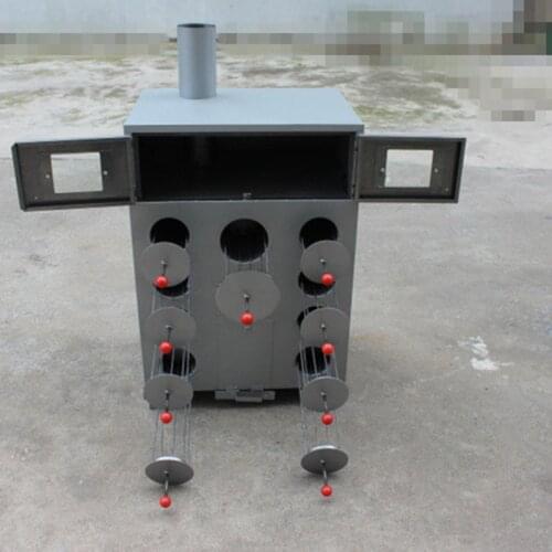 9 Hole thicken and double layers corn grilled machine charcoal or wood roasted sweet potatoes Oven machine