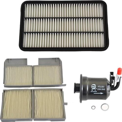 Car Engine Air Filter Cabin Filter Fuel Filter For Toyota Camry 2.2L 1991-2001 17801-74060 88880-33040 23300-29045