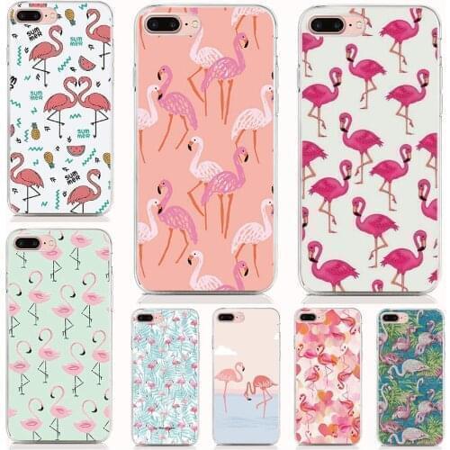 For Wiko View 4 2 Go XL U Feel Lite Lenny 5 Tommy Sunny 3 Harry 2 Case love Flamingos Protective Coque Shell Phone Cover