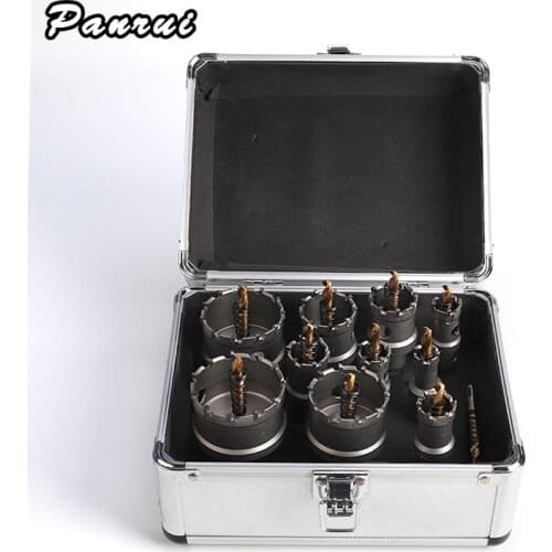 Free Shipping 16-53mm Tungsten Steel Metal Cutter Drill Bits Carbide Hole Saw Stainless Steel High Quality For Aluminum, Steel