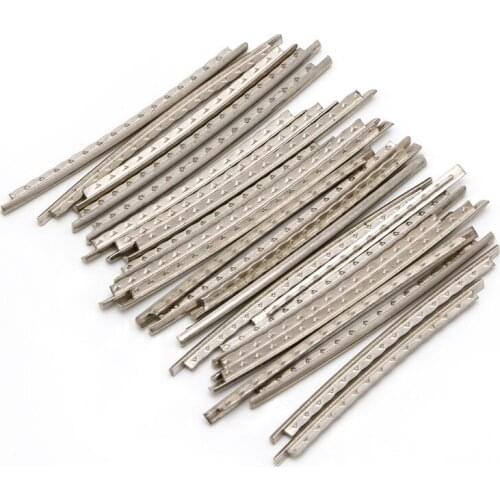 Fret Wire 24 Fingerboard Frets 2.0mm Slivery for Classical Acoustic Guitar