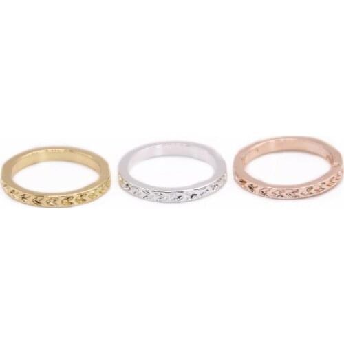 Fashion Flat Ring Simple Arrowhead pattern Style Environmental Protection Material Suitable for Men And Women