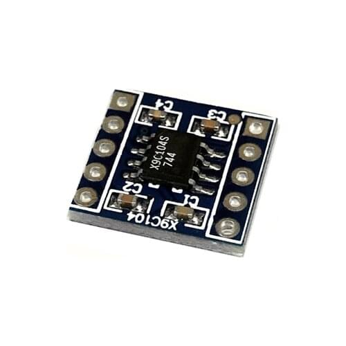 X9c104 digital potentiometer module 100 digital potentiometer to adjust the bridge balance