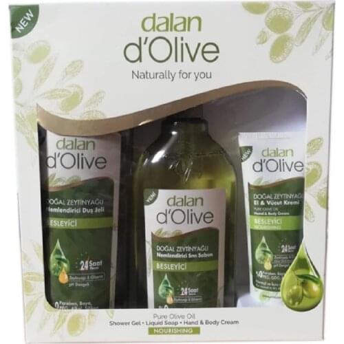 Dalan Bath and Body Set - Turkish Olive Oil Cosmetics