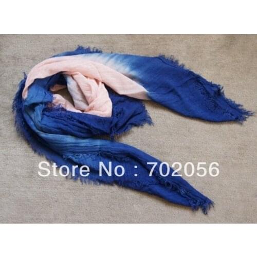 Square shaded Linen viscose Hijabs shawl Scarf shawl Scarves Sarongs wraps Neckerchief headband 140*130cm 12pcs/lot #3269