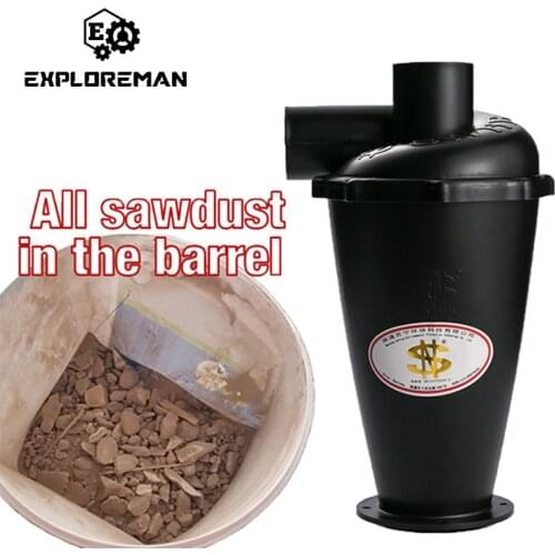 Cyclone Filter SN50T6 With Flange Turbocharged Cyclone Home Cleaner Sixth Industrial Cyclone Dust Collector Hand Push Sweepers