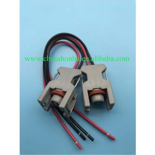For Delphi 2 pin Diesel Injector Connector wiring harness Plug Common Rail Injector Connector Plug