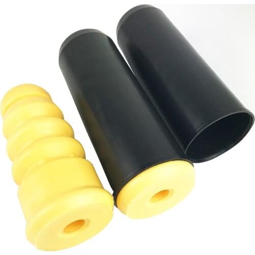 4pcs/set Rear Shock Absorber Rubber Shock Absorption Buffer Dust Casing Car Tool Replacement for Passat 96-05