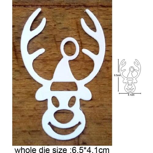 Animals Deer Ornament New 2021 Metal Cutting Dies for Scrapbooking Paper and Card Making Decorative Embossing Die Cut Craft dies