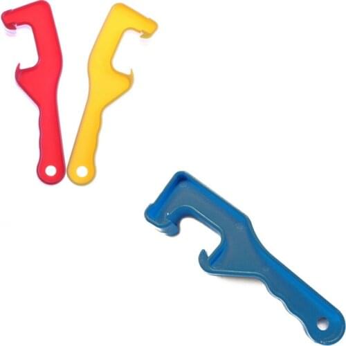 1Pcs Bottles ABS Plastic Gallon Honey Bucket Pail Paint Barrel Lid Can Opener Opening Tools For Home Office Brew Beer Supplier
