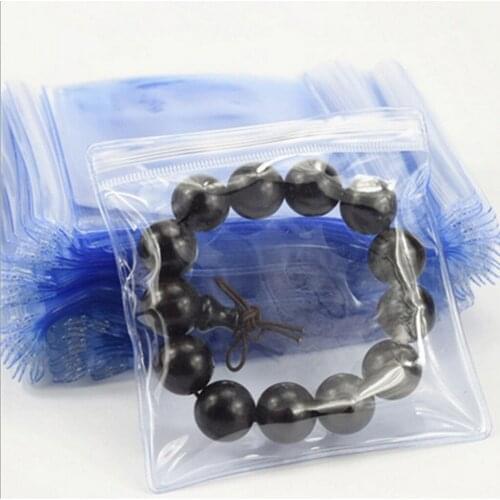 100x Recloseable Zipper Bags Self Sealed Bags Phone Gifts Bags Food Bag