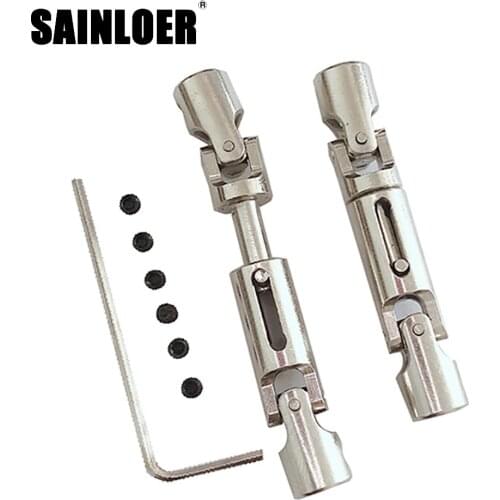 2PCS Upgrade Metal Driving Shaft for WPL 1/10 D12 1/16 C14 C24 C34 B14 B24 B16 B36 HengLong RC Car Parts Accessories