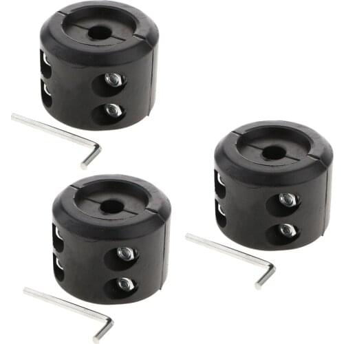 3 Pieces Practical Universal Winch Cable Hook Stopper Rubber Rope Line Saver for ATV UTV Resist Oxidation/Corrosion