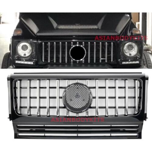 For Mercedes Benz W463 G class High quality FRONT GRILLE W464 style G63 2018 GTR (1990-2016)
