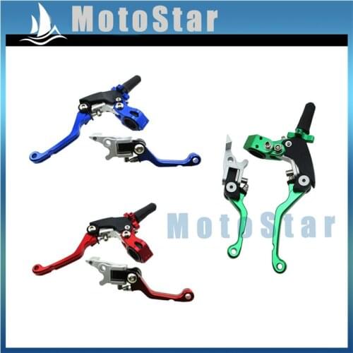 Racing Foldable Clutch Brake Levers Handle For Chinese 50cc-190cc Pit Dirt Bike