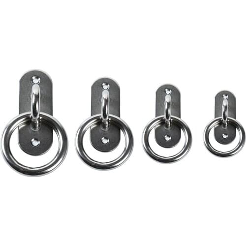 Hot U-shaped Stainless Steel Ceiling Mount Hooks Base Ceiling Fans Leisure Sofa Sandbags Hammocks Rings Fixing Hooks Light Hooks