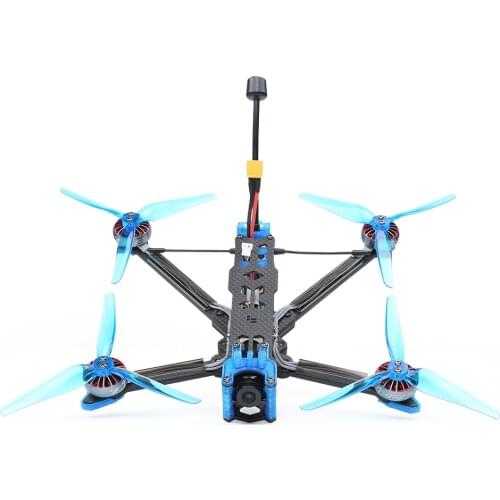 IFlight Chimera5 DC 219mm 5inch LR Analog BNF with SucceX-E mini F7 35A Stack/Caddx Ratel V2 cam/XING 2005 2550KV motor for FPV