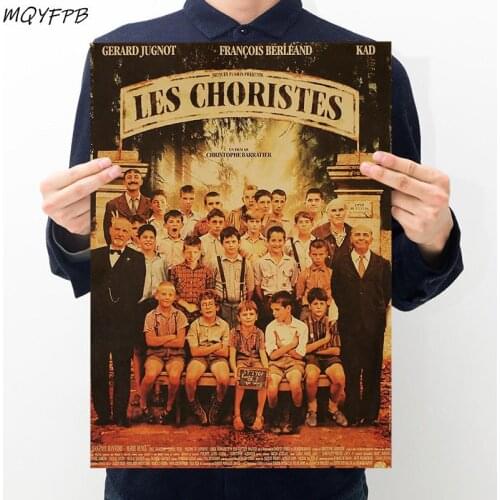 Classic Movies Les Choristes Kraft Paper Poster Wall Decoration Painting Household Products