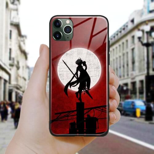 Genshin Impact xiao Art design Soft Silicone Glass Phone Case Cover Shell For iPhone SE 6 6s 7 8 Plus X XR XS 11 12 Mini Pro Max