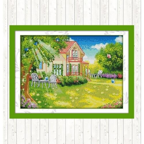 Comfort 11CT 14CT Cross Stitch Set Cross Stitch Kits DMC Floss Kits Embroidery DIY Handmade Needlework Package Wall Home Decor