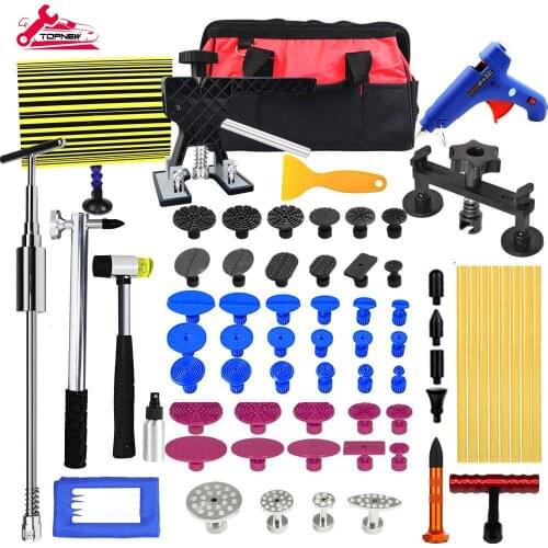 Tools Kit for Car Paintless Dent Repair Tool Hail Dent Removal Kit auto dent pullers Suction Cup dent Pulling Bridge