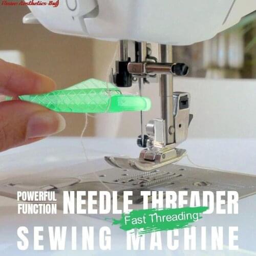 3/5/10PCS Small Fish Type Needle Threader Sewing Machine Needle Threader