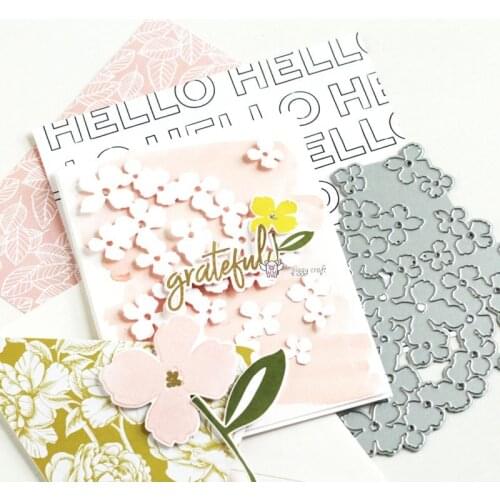 New Flower group decoration metal Cutting Dies Stencils DIY Scrapbooking Paper/photo Cards Embossing Dies