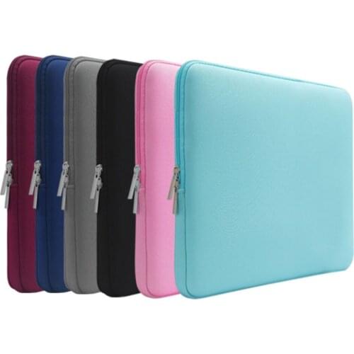 New Portable Laptop Case Notebook Sleeve Case 11 12.5 13 14 15 15.6Inch Computer Bag Cover for Macbook Notebook Travel Liner Bag