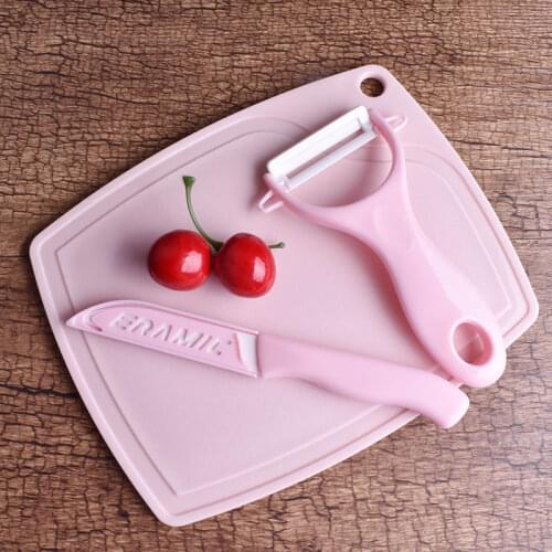 Portable Ceramic Folding Kitchen Fruit Knife Multifunction Home Vegetable Cleaver Bread Potato Peeler Small Knife Kitchen Device