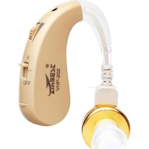 Radio contact battery single old man hearing machine the old deaf bte hearing aid