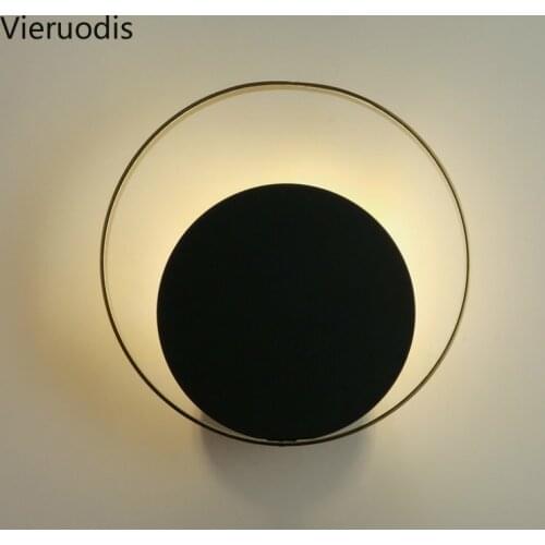 Modern Led Wall Lamp Nordic Metal Industrial Mirror Lights for Bedroom Bathroom Stairs Aisle Home Decor Light Fixtures Luminaire