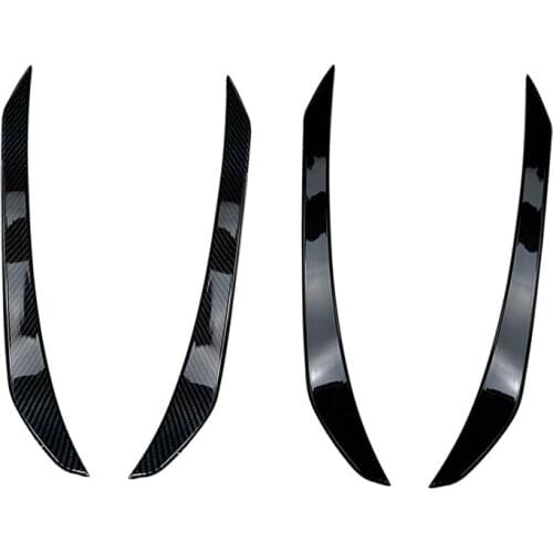 Car Front Bumper Lip Splitter Spoiler Side Decorative Covers Trim for Mercedes-Benz GLB X247 GLB180 GLB200