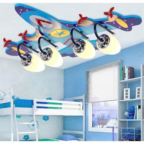 LED Ceiling Light Kids Room Boys Girls Bedroom Cartoon Eye Star Moon Dolphin Lighting