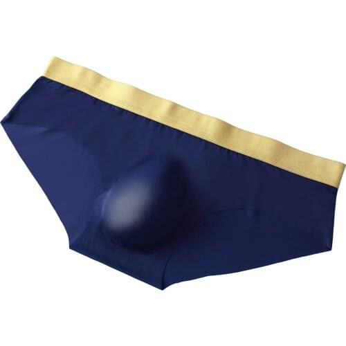 Sexy Men Fashion Bulge Low Waist U Convex Pouch G String Men Thongs Briefs Underwear Mans Ice Breathable Comfortable Bulge