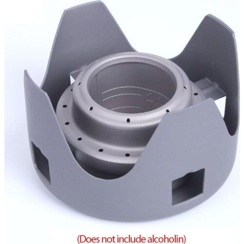 Camping Alcohol Gas Stove Portable Titanium Burner Backpack Alcohol Burner Tourist Cooker Outdoor Survival Hiking Picnic Stove