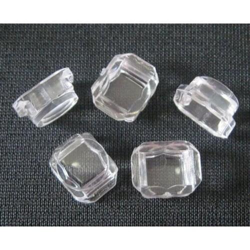 POMR-10 High quality 5050 Led Lens, Size: 10X10mm, Height: 4.5mm, Angle: 180 deg, Suitable for: 5050 Light source, PMMA