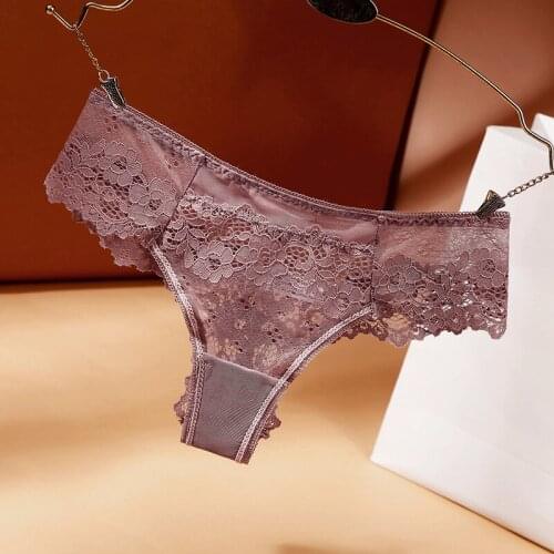 Lace Thongs For Women Photosynthesis Breathable Female G-strings Hot Temptation Ladies Reveal Casual Small Sexy Comfort T-back