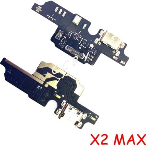 10 Pcs USB Charging Port Dock Connector Flex Cable For ZTE Blade X2 Max USB Charging Dock Connector Board Parts