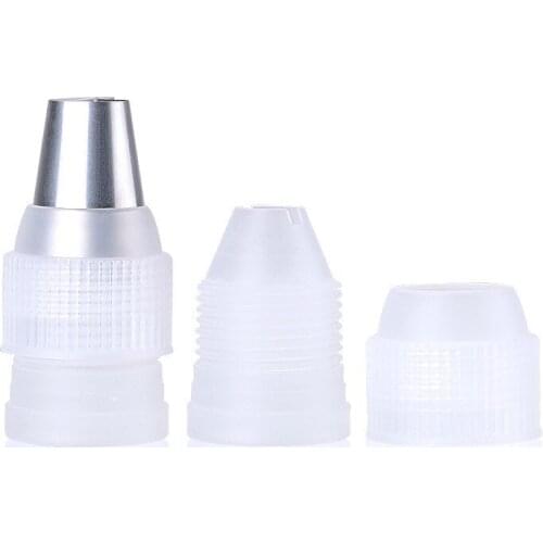 10Pcs Icing Piping Nozzles Tips Cake Decorating Converter Coupler Pastry Tool Home Tips For Cupcake Fondant Cookie
