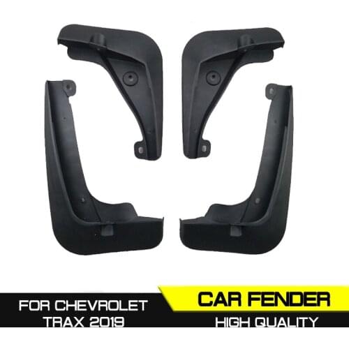 Car Front Rear Car Mudguards Fender Flares Mud Guard Flap Anti Splash Mudflap for CHEVROLET TRAX Tracker 2019