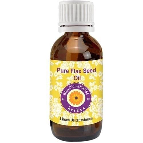 FRee Shipping Pure Flax Seed Oil Linum usitatissimum 100% Natural Undiluted Therapeutic Grade 5ML
