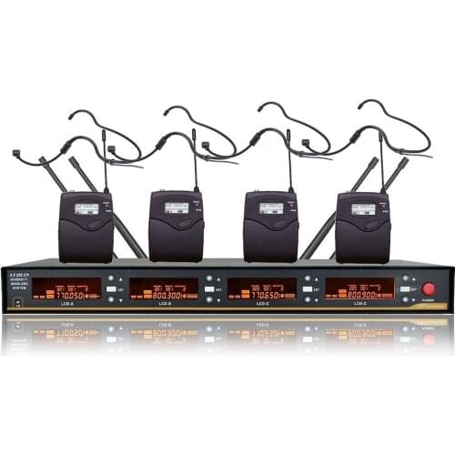 Bolymic Wireless Headset Microphone System Professional UHF Condenser Microphone stage Wireless Karaoke System For home karaoke